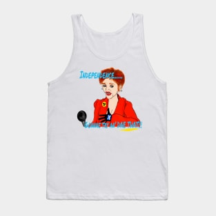 Scottish Independence. NICOLA STURGEON CARTOON. Tank Top